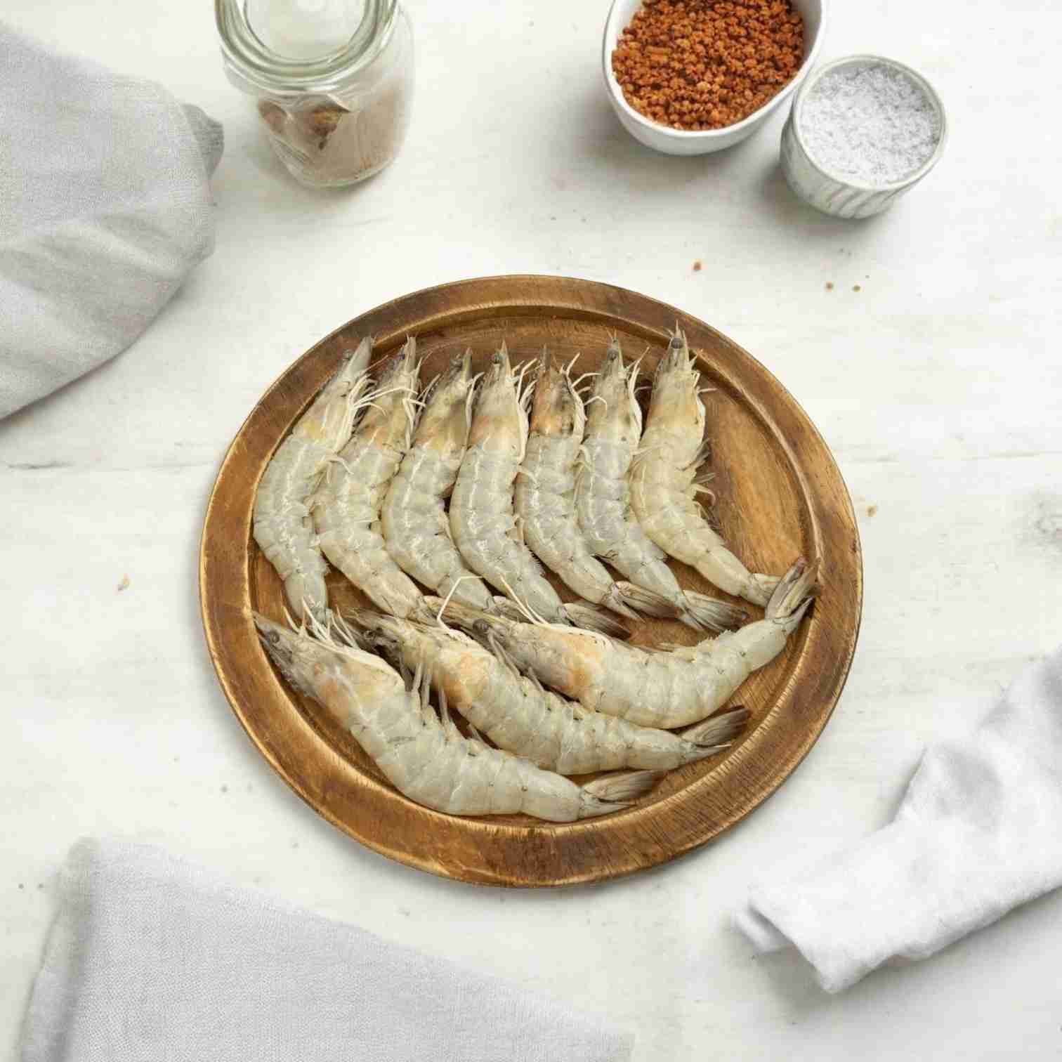 White Prawns (Medium Size) - Cleaned